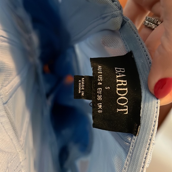 Hart Corset Mini Dress In Artic Blue - Picture 4 of 5